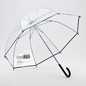 Зонт женский "RAINимая душа", трость, механика 8,5х3см