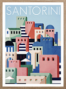 Декор. изобр. "Santorini" 45х60х2,5см