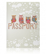 Обложка для паспорта "Miusli Owls" 10х13,5см