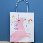 Пакет бумажный "Magic unicorn" 21х25,5х10см