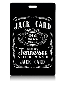Держатель для карт "Jack" 6,5х10,4см