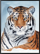Декор. изобр. "Амурский тигр" 45х60х2,5см