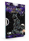 "Diamond" Алмазная мозаика "Кошка" 31,2х21,5см