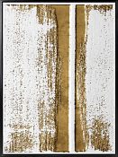 Декор. изобр. "Gold and white texture" 45х60х2,5см