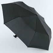 "ArtRain" Зонт мужской, 3 слож., механика, цв.черный