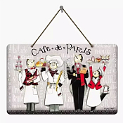 Интерьерная табличка "Cafe de Paris"