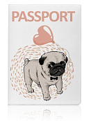 Обложка для паспорта "Miusli Mops" 10х13,5см
