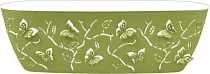 "Lucky Friday Boho" Горшок для цветов 47х15см 7,3л цв.лиственно-зеленый