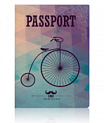 Обложка для паспорта "Retro Bicycle" 10х13,5см