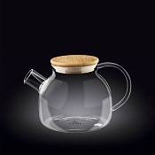 WILMAX Заварочный чайник с деревянной крышкой 950мл