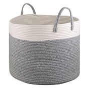 "Bergenson Bjorn" Корзина для хранения "Ulrik" 48х35см, цв.кремово-серый