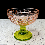 Креманка "Розово-салатовая" 300мл п.у