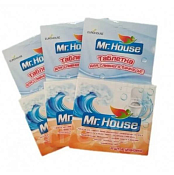 "EuroHouse" Набор таблеток для сливного бачка 4шт.