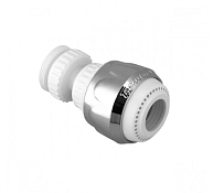 "PRESTO" Приспособление для экономии воды, белое 13,5х8,5х4см.