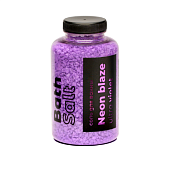 Соль для ванны с шиммером "Ultra violet" 500гр.