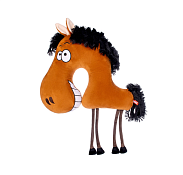 Игрушка мягк."Конь Смайл" 31х7х37см