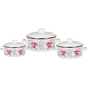 "Мозаика" Кастрюля цил. 3 л., белосн.