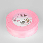 Декоративная лента 2,5смх18м, цв.розовый