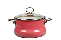 "Gortensia" Кастрюля-тор, цв.пыльная роза 4л