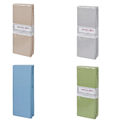 "Mona Liza" Простыня на резинке 90х200х25см, 4в. сатин