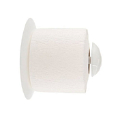 Держатель для туалетной бумаги "Aqua" 15х15см, цв.белый