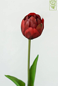 Цветок искусственный "Тюльпан", h 45см, цв.красный