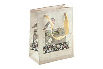 Пакет бумажный «Птичка» 23х18х10см