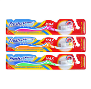 "Fresh&White" Зубная щетка "Max Effect" средней жесткости