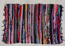 Коврик хлопковый 50х80см, цв.ассорт