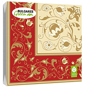 Салфетки трехслойные "Белиссимо" 33х33см, 20шт