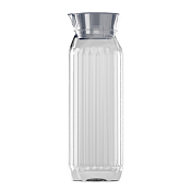 "Rossi" Кувшин с крышкой 1,4л цв.серый металлик