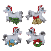 "СНОУ БУМ" Магнит "Лошадка" 5х1,5х6см, в ассорт.