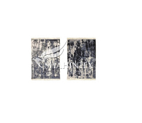 SHAHINTEX "SKANDY" Коврик универсальный "Северное сияние" 80х140см