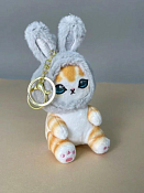 Брелок "Cat hare hat" 10см