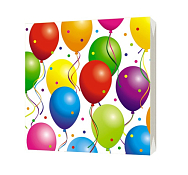 Салфетки трехслойные "Праздник" 33х33см, 20шт.