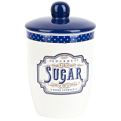 "Gourmet" Банка для сыпучих продуктов "Sugar" 550мл с крышкой