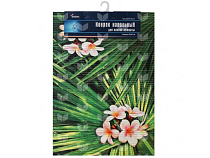 Коврик для ванной "Тропик" из вспененного ПВХ, 67х47см