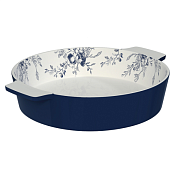 "MILLIMI" Цветы" Форма для запекания круг. 25,5х21,5х5см