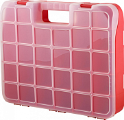 "Blocker" Органайзер для метизов "Expert 18" 45х36х8,5см, цв.красный