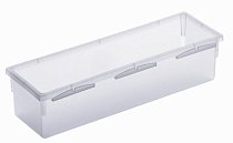 BASIC Органайзер для холодильника 23х8х5см, цв.прозрачный