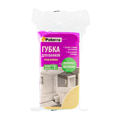 "PATERRA" Губка для сантехники, трехслойная 15х8х4,5см