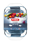 "Pyrex" Набор форм для запекания "IRRESISTIBLE" 2пр. 32x20см, 39х24см