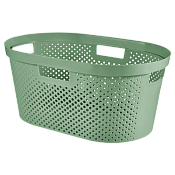 CURVER Корзина для белья "INFINITY" 40л, 59х39х27см, цв.зеленый