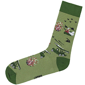 Носки "Катюша", цв.зеленый