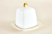 "Снежная королева" Блюдо для лимона с крышкой 10см