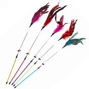 Игрушка-дразнилка на палочке "Пушистик" 60см