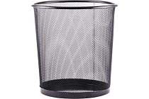 Ведро для мусора 12л 26х26х27,5см сетка, цв.черный