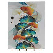 Ключница "Листья" 30х2х42см