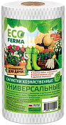 "ECO Ferma" Набор салфеток в рулоне, соты, 22х23см, 70шт.