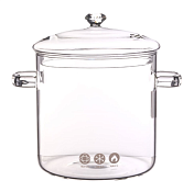 "Repast Diamond" Кастрюля стеклянная 2,5л